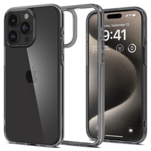 Spigen Ultra Hybrid Back Cover Case For iPhone 15 Pro Max (Space Crystal)