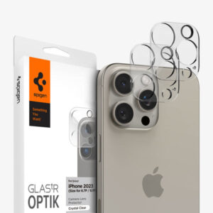 iPhone 15 Series - Camera Lens Protector Optik (Pack of 2)